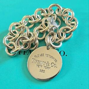 Tiffany & Co Round RTT Tag Bracelet
